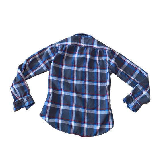 Bonobos Men’s Gray Plaid Slim Fit Long Sleeve Button Up Dress Shirt Size Small - Picture 3 of 7